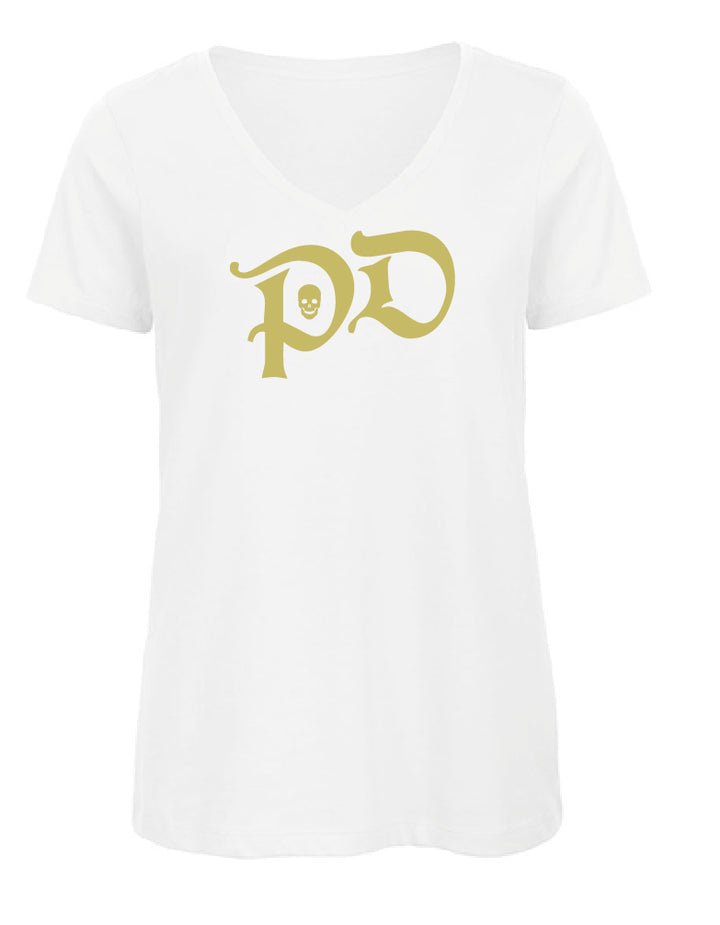 Pierre Dupont T-Shirt Frauen V-Schnitt PD