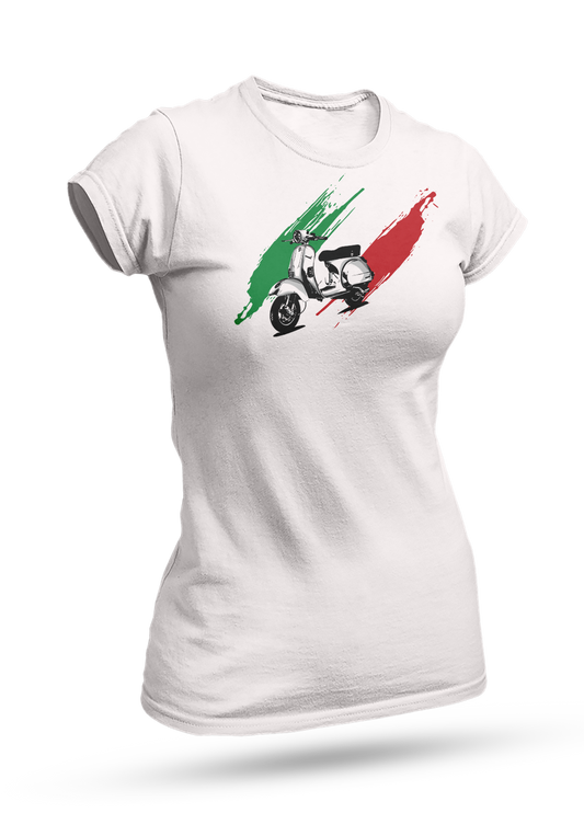 Vespa T-Shirts Frauen 1