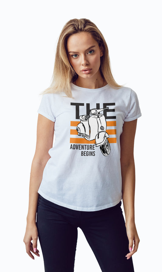 Vespa T-Shirts Frauen 10