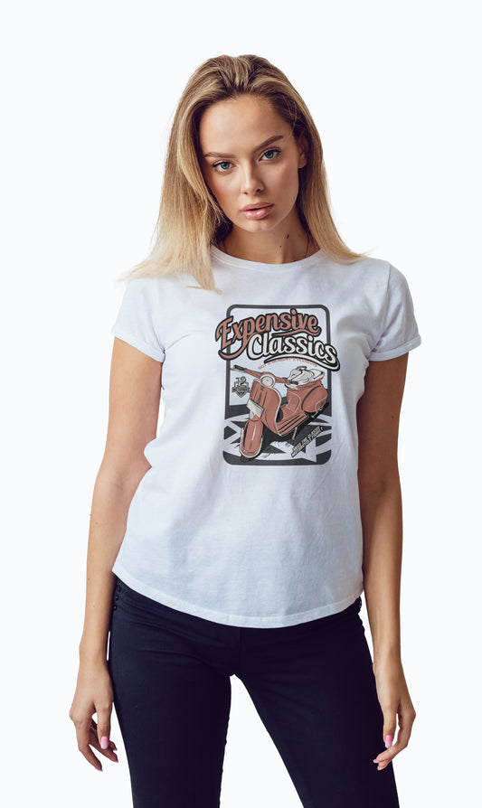 Vespa T-Shirts Frauen 12