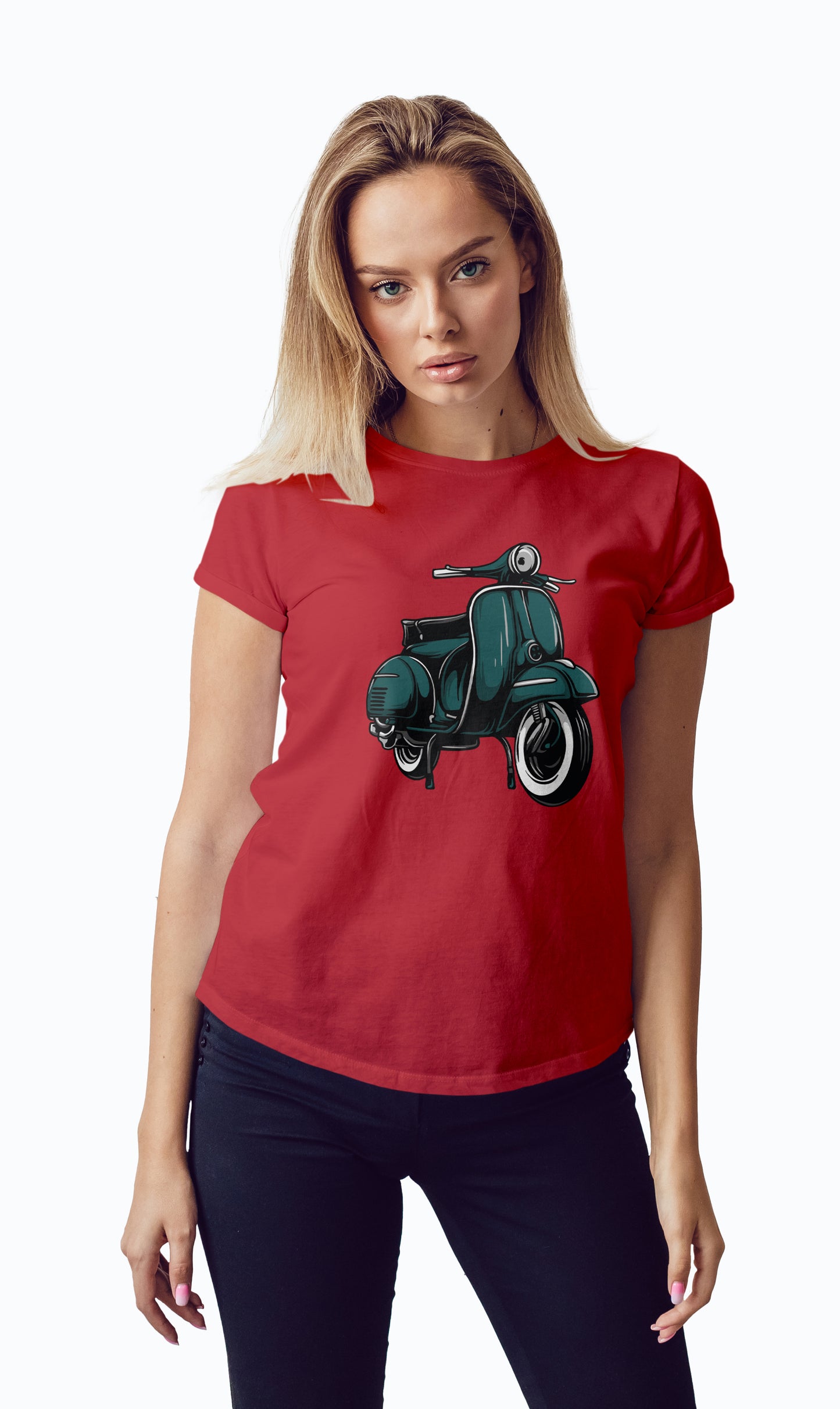 Vespa T-Shirts Frauen 15