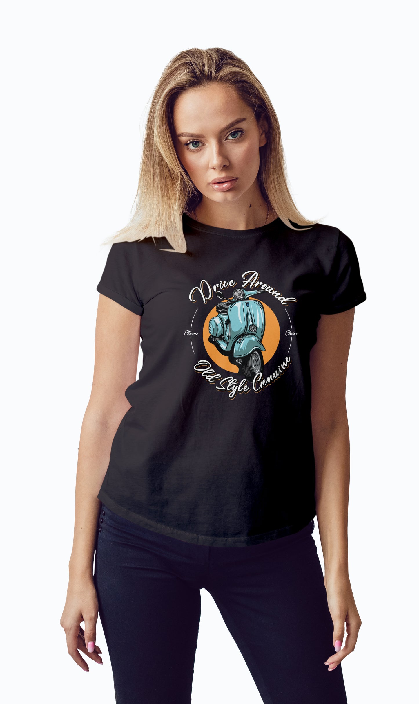 Vespa T-Shirts Frauen 28