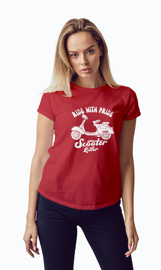 Vespa T-Shirts Frauen 31