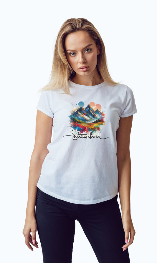 Swiss T-Shirt Frauen 12