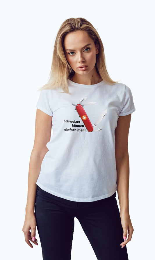 Swiss T-Shirt Frauen 4